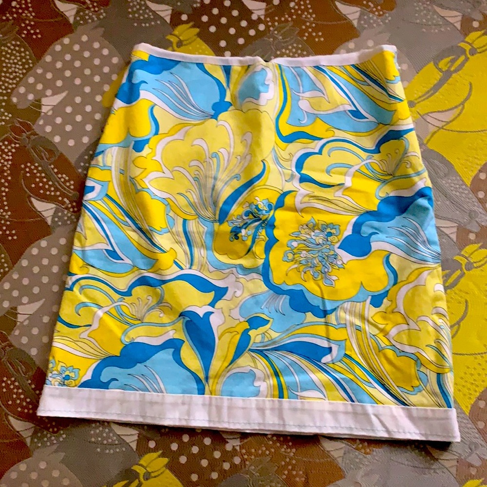 Antonio Melani Retro Print Size 6 Skirt
